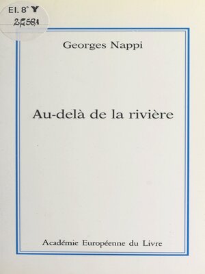 cover image of Au-delà de la rivière